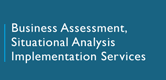 business asessment, situational analysis Implemention services